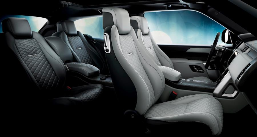 Интерьер Land Rover Range Rover SV Coupe 2018 года  (WW) (фото 7 из 8)